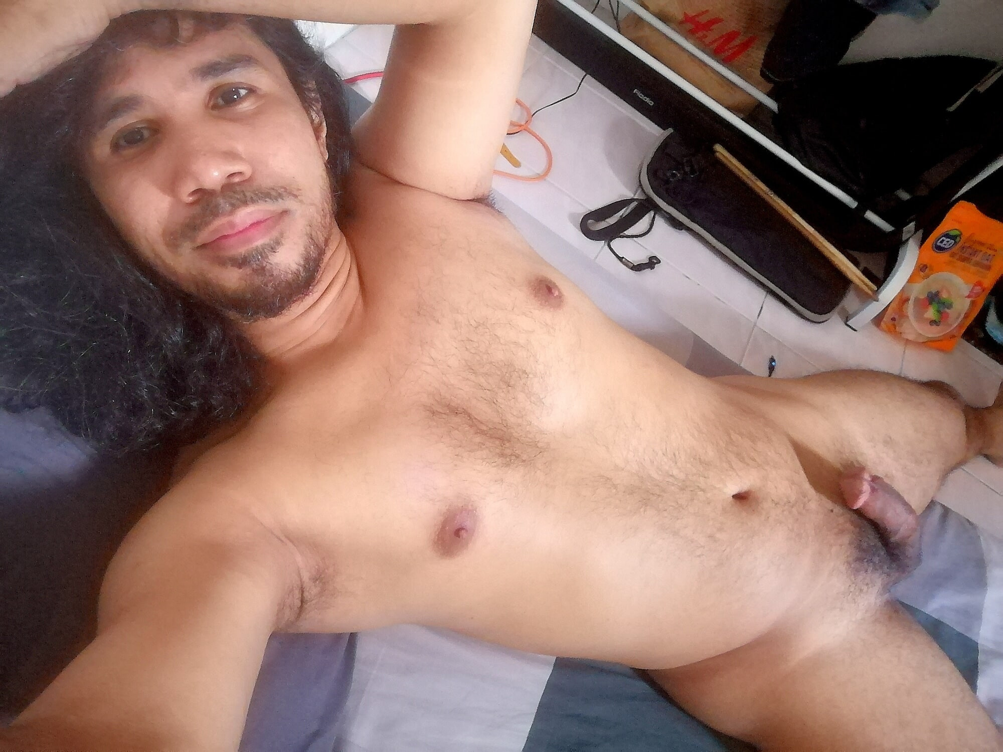 Hairy Horny Malay in the morning