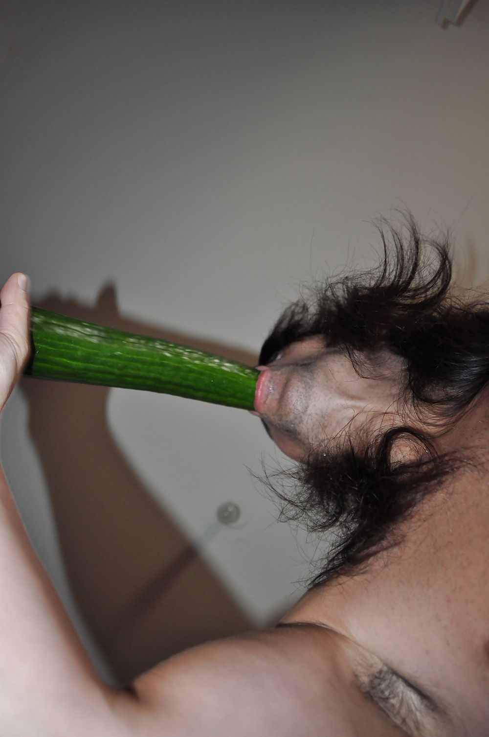 Tygra gets off with two huge cucumbers #33