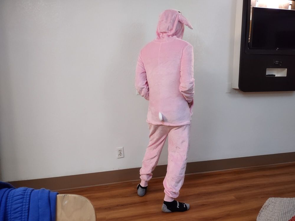 Pink onesie and zipper undies #2