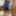 Evy's blue evening dress and black mini-skirt #8