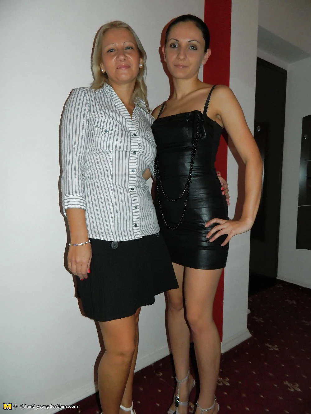 Mother fucks young girl with strapon PART 1 #2