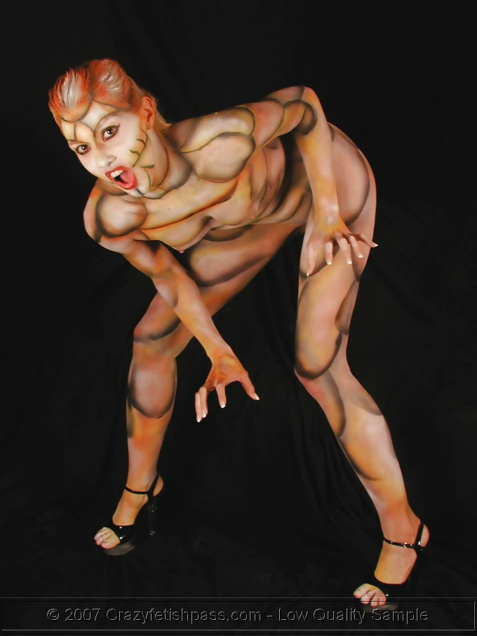 Jody transformed into reptile 
