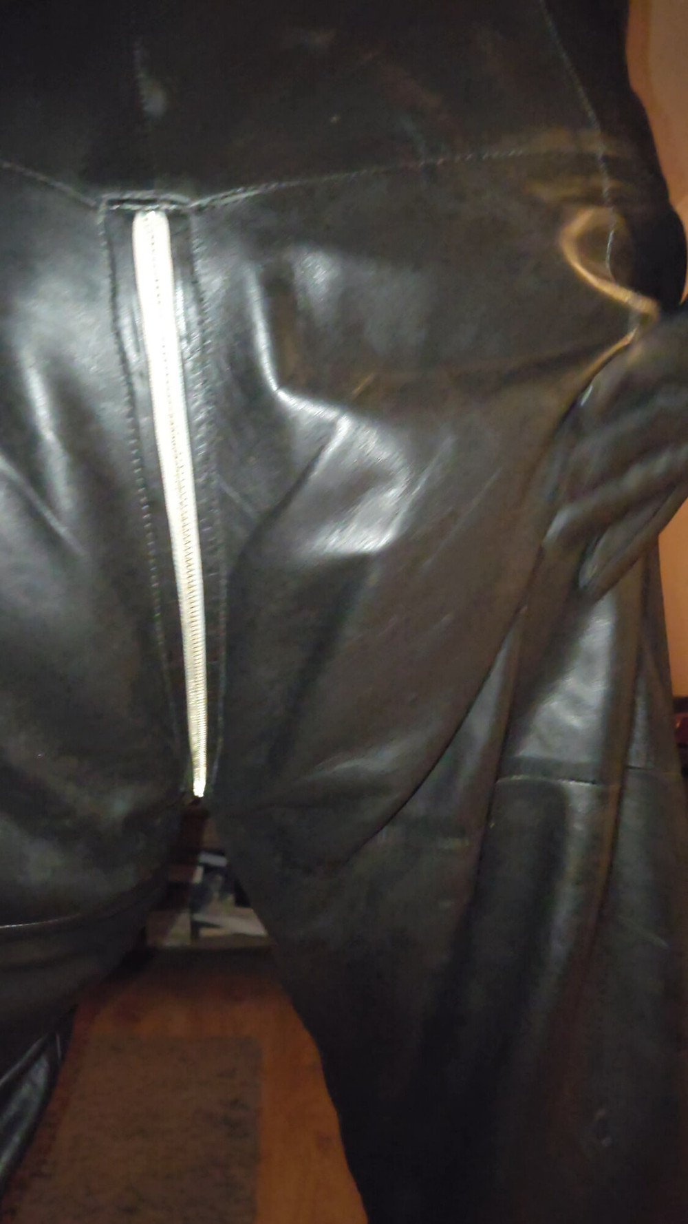 Lovely leather overalls #20