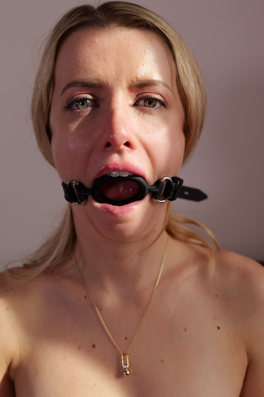 Open Mouth Gag Bondage Restraints O-Ring #5