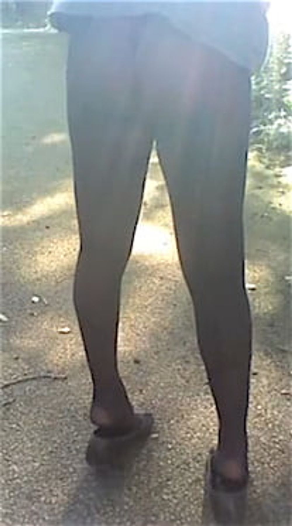 Me Wearing Pantyhose  #8