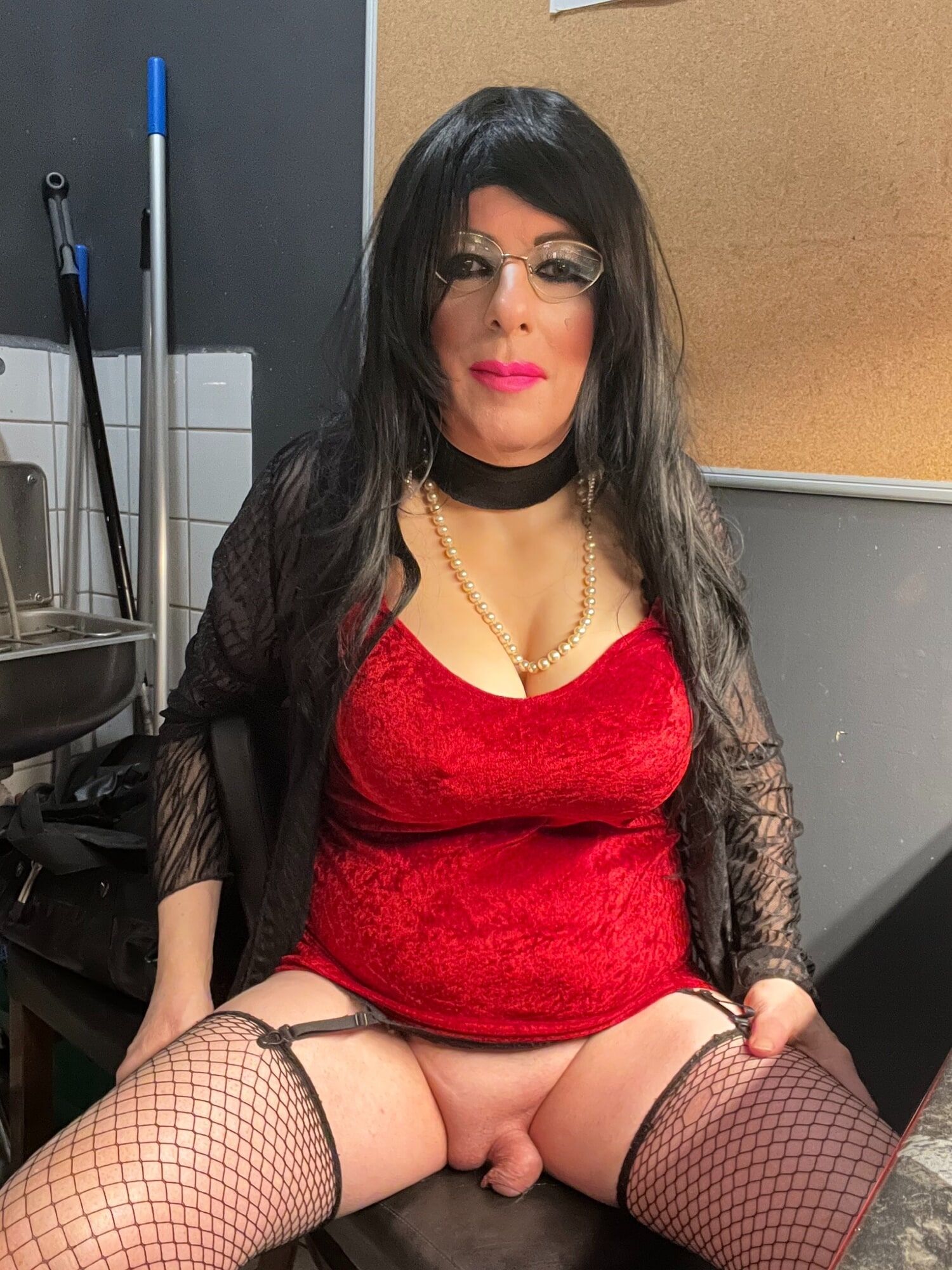 Sissy visiting the sex club #10