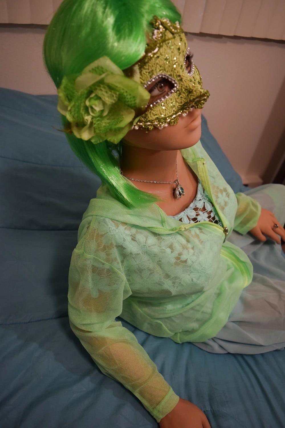 Nina's green mask #6