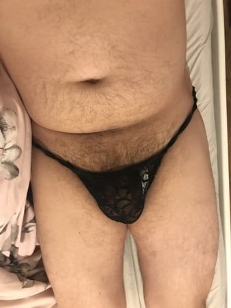 Cock in lace