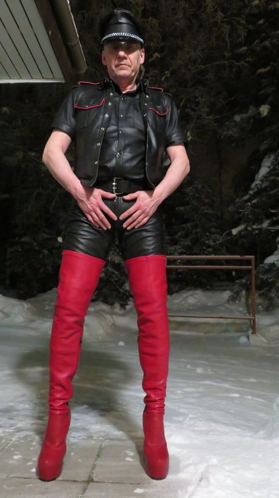 Finnish kinky leather gay Juha Vantanen #48