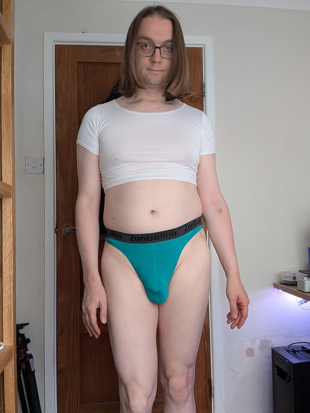 White Crop Top #12