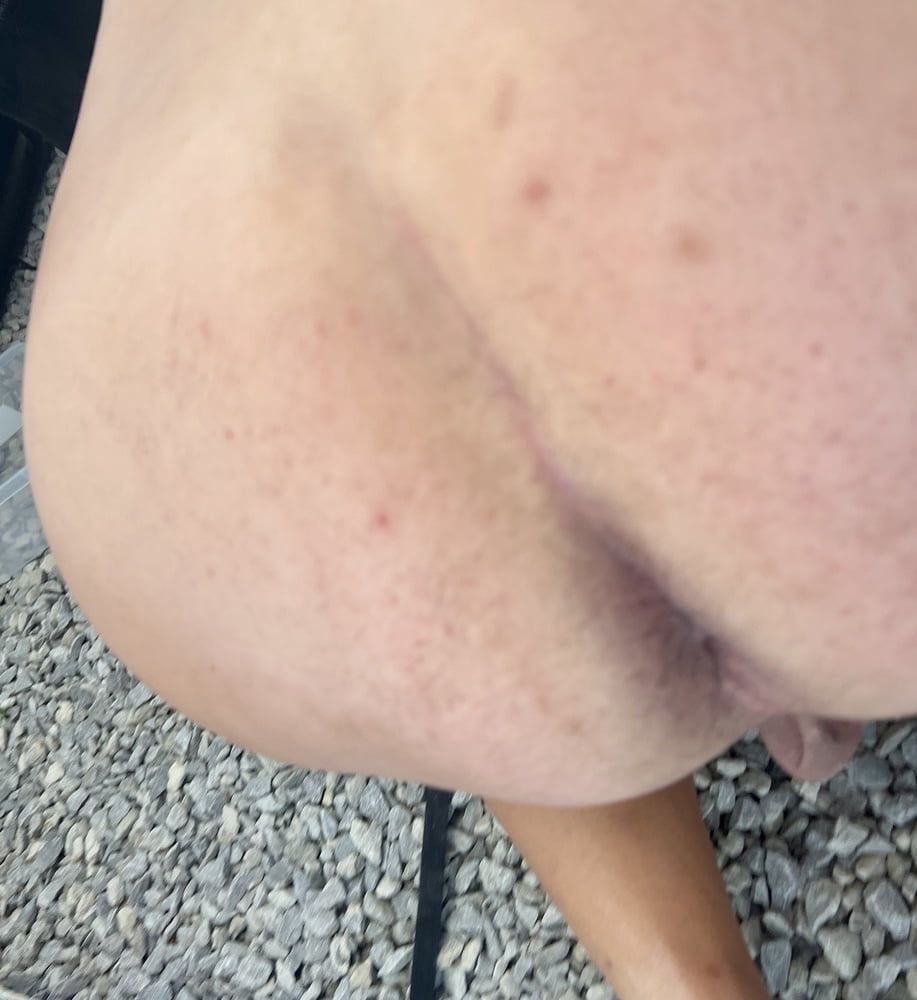 Naked sissy outdoors #4