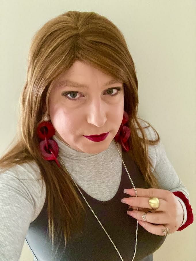 transgender Sabrina with elegance and femininity #12
