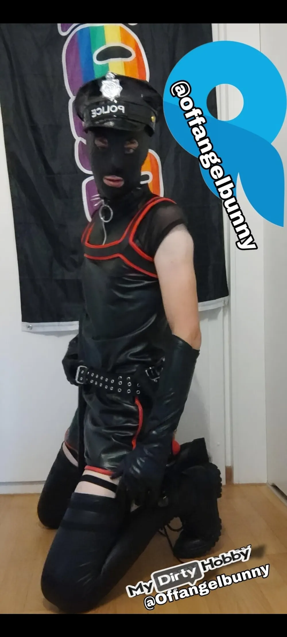 Skinny Twink BDSM Kinky latex #2