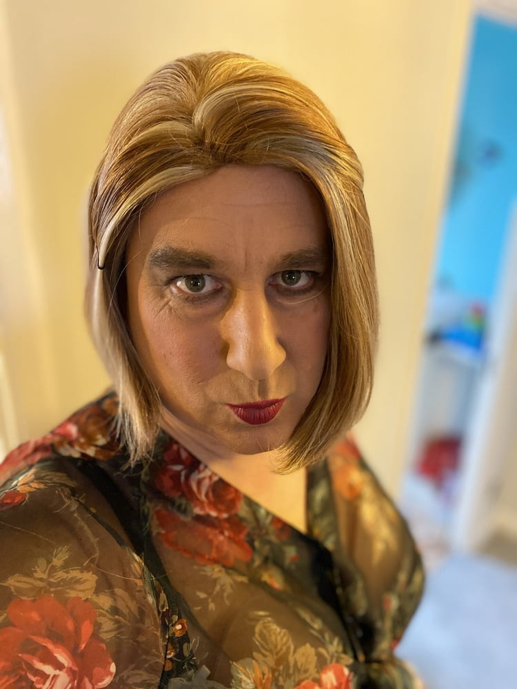 Purple stockings and lingerie #36