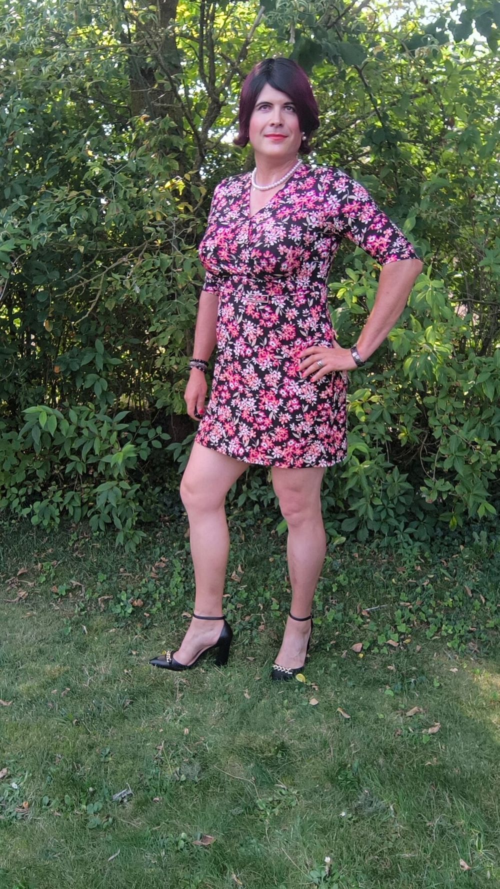 Flowered dress #50