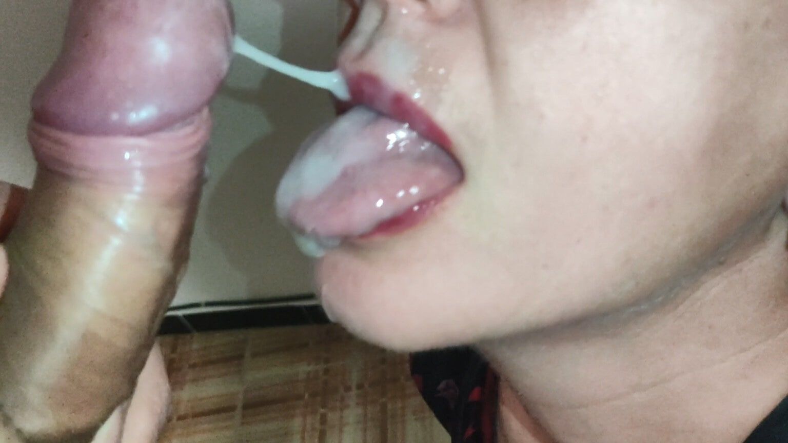 MILF Blowjob with Cum in Mouth #16