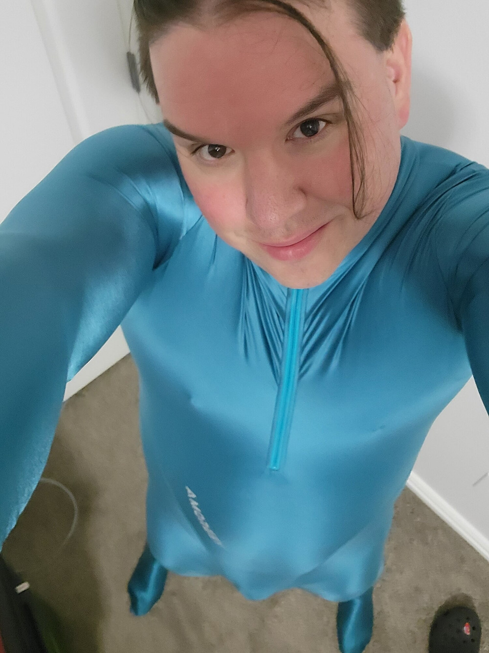 Spandexguy01234 purple Leohex bodysuit  #13