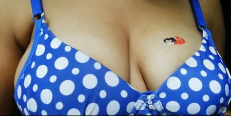 temporary tattoo on big boobs         