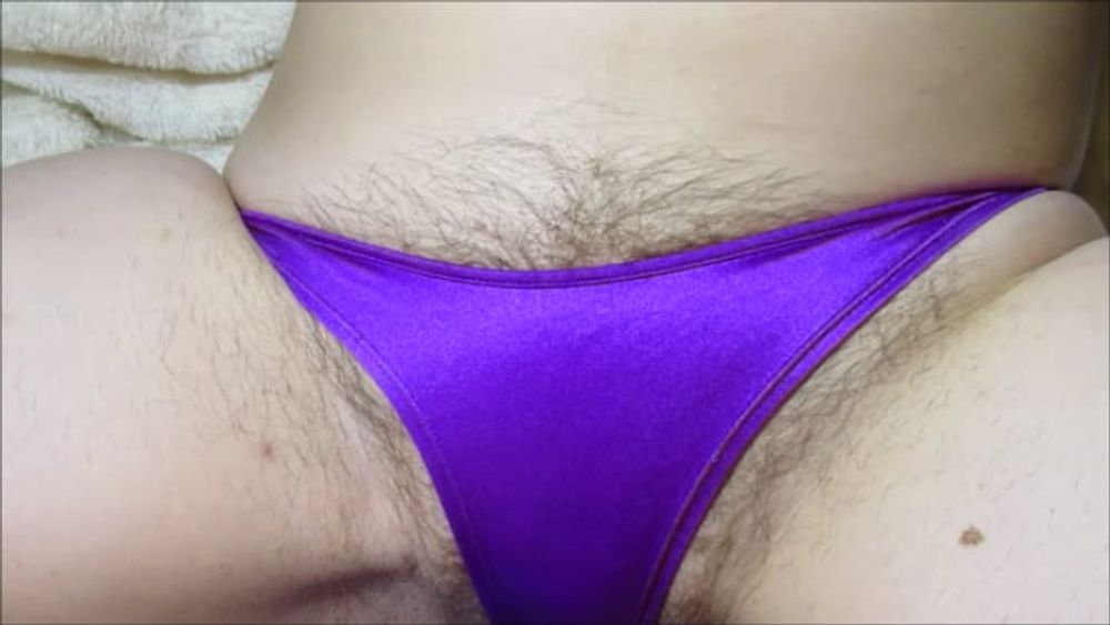 Wet Hairy Pussy In Thong Swimsuit Bush Showing #6