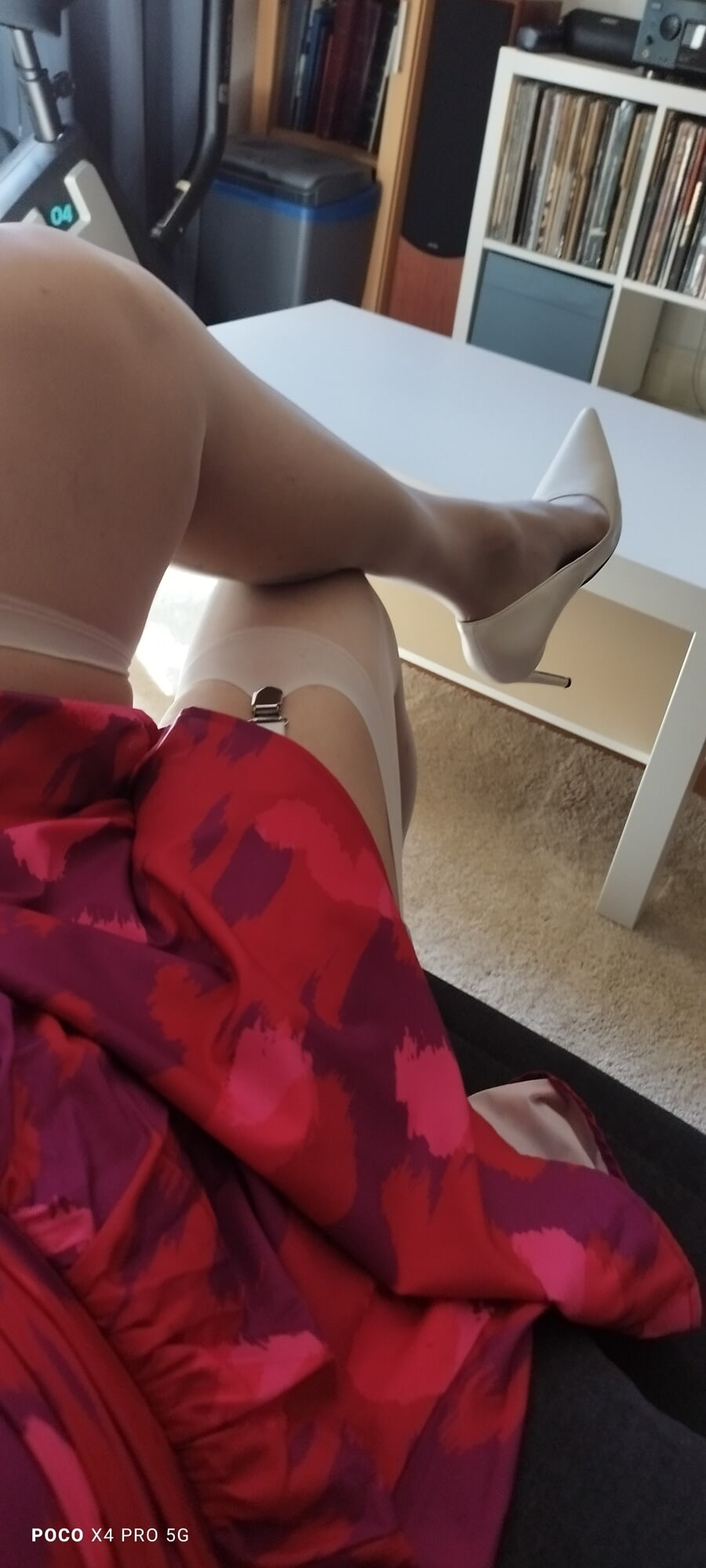 High heels and suspender belt #5