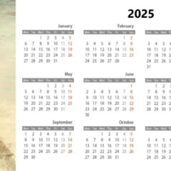 American Nudist 2025 Calendar