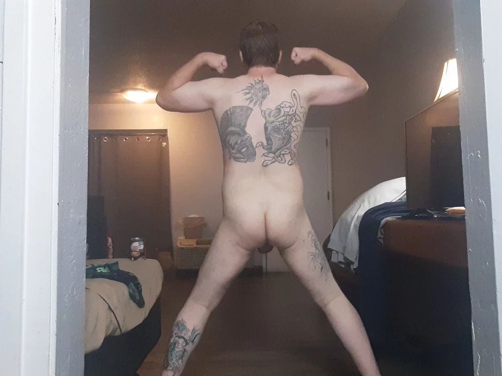 Nude muscle man me #3