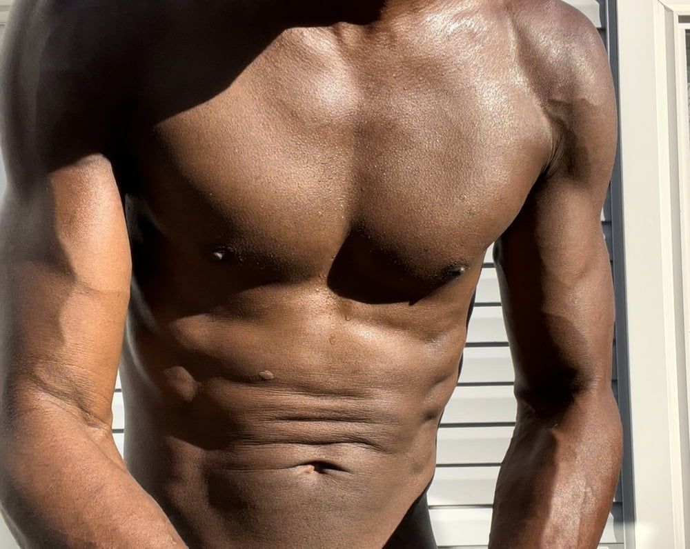 Dick Tease - Sexy Black Male - Great Outdoors #3