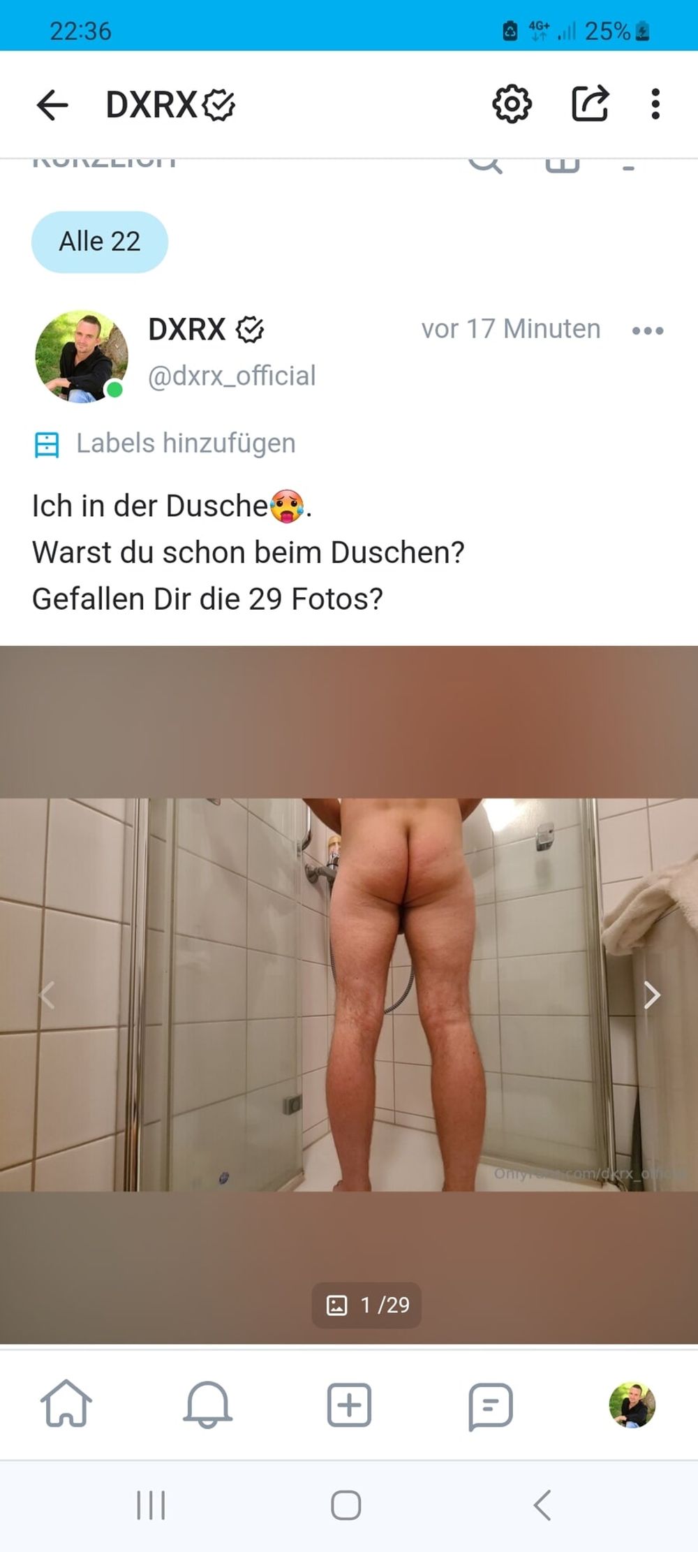 Ich in der Dusche🥵