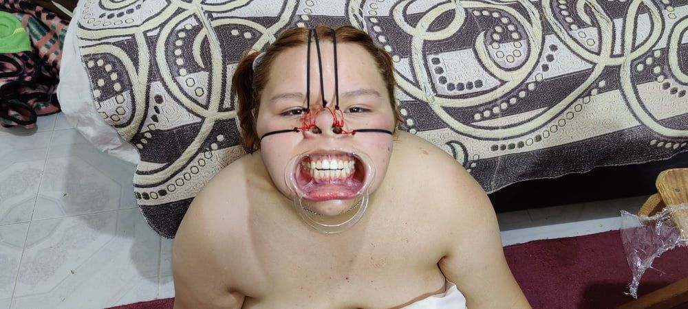 Face bondage Nose hook #21