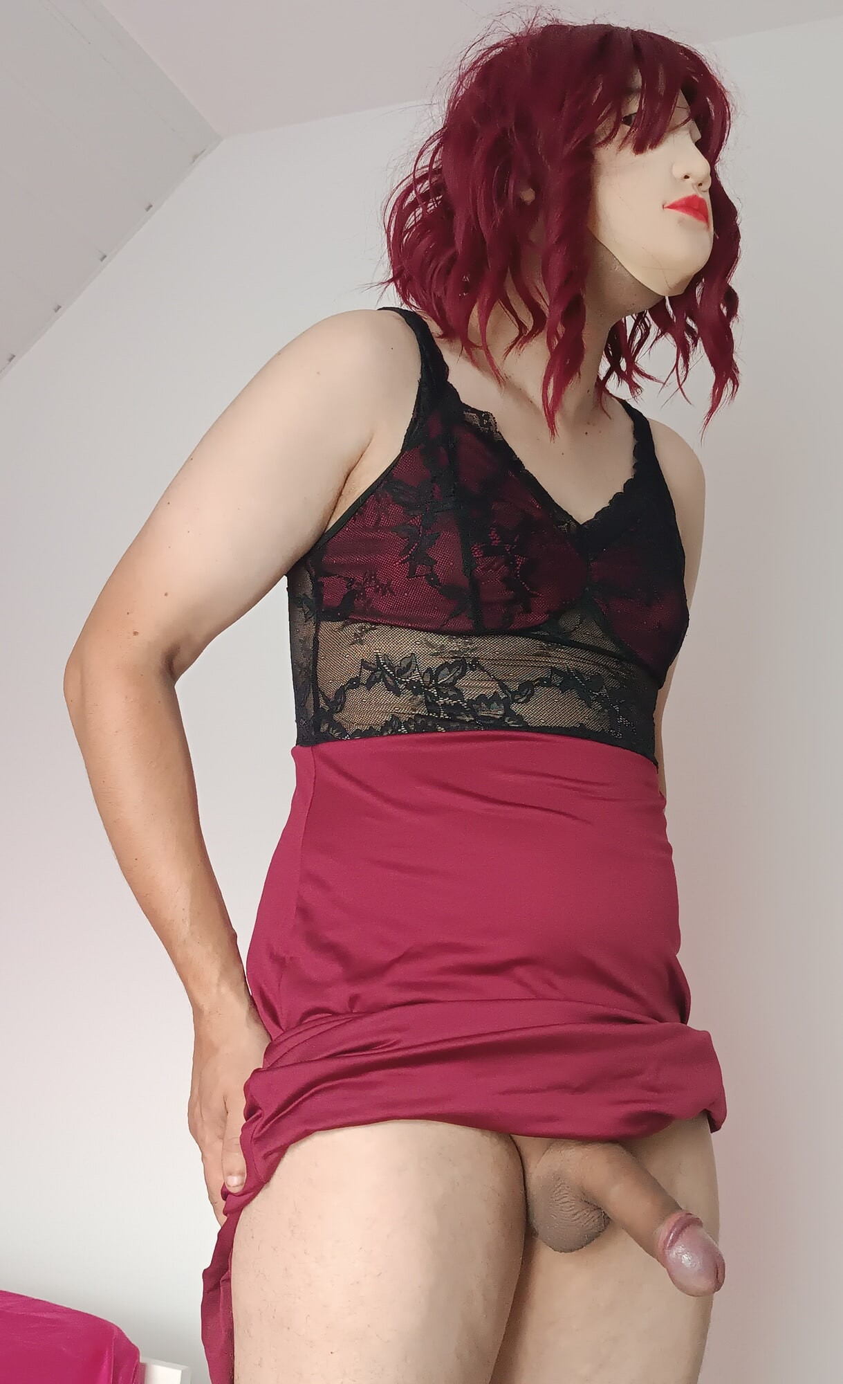 long red lace dress #45
