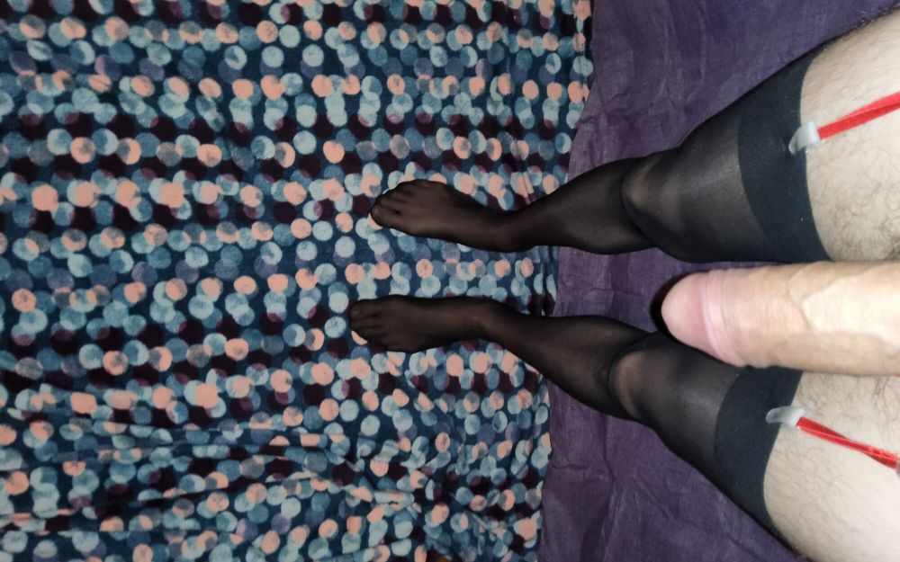 New Black Pantyhose #7