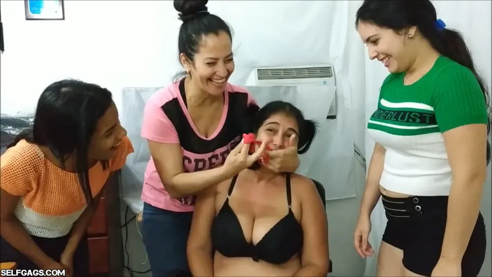 South American MILF Turned Gag Slut - Selfgags #2