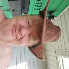 Topless cowboy 