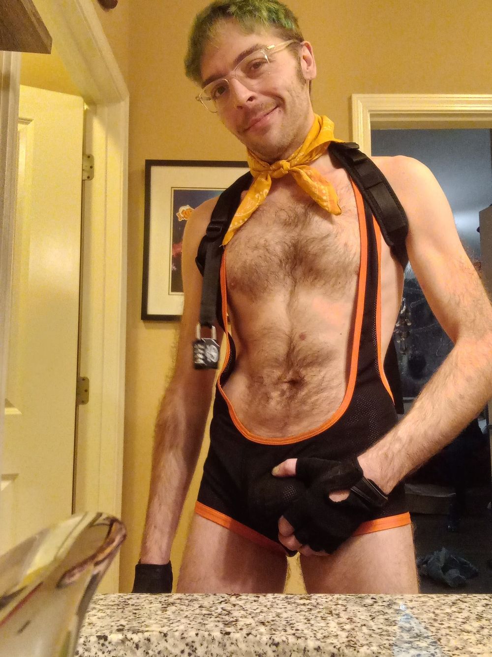 Puppers Showing off in underwear...again #9