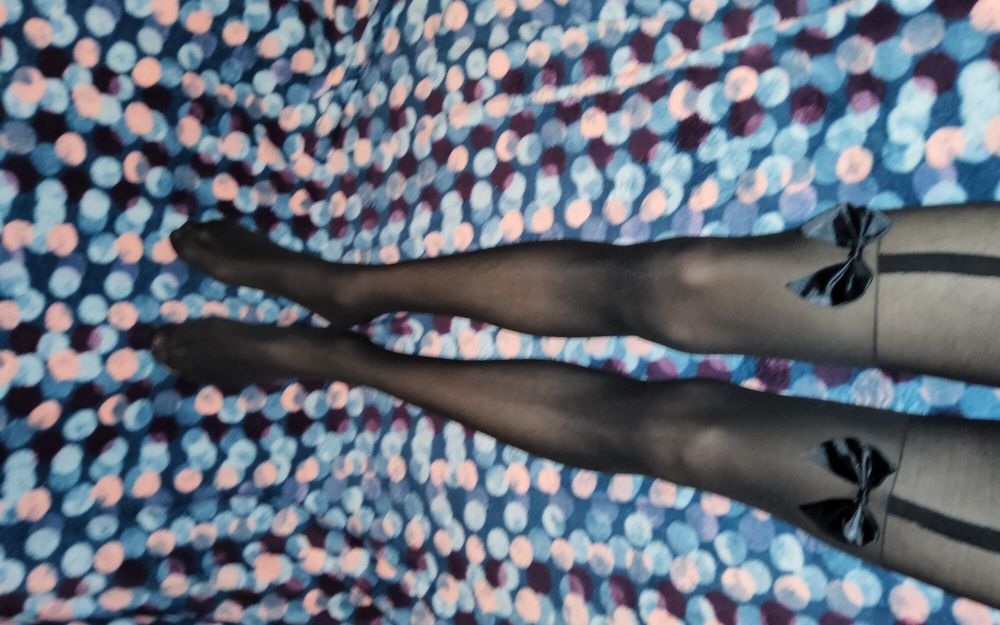 My Elegant Black Stockings #3