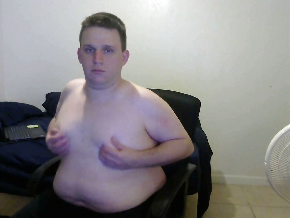 fat boy Jacob masturbating on cam #20