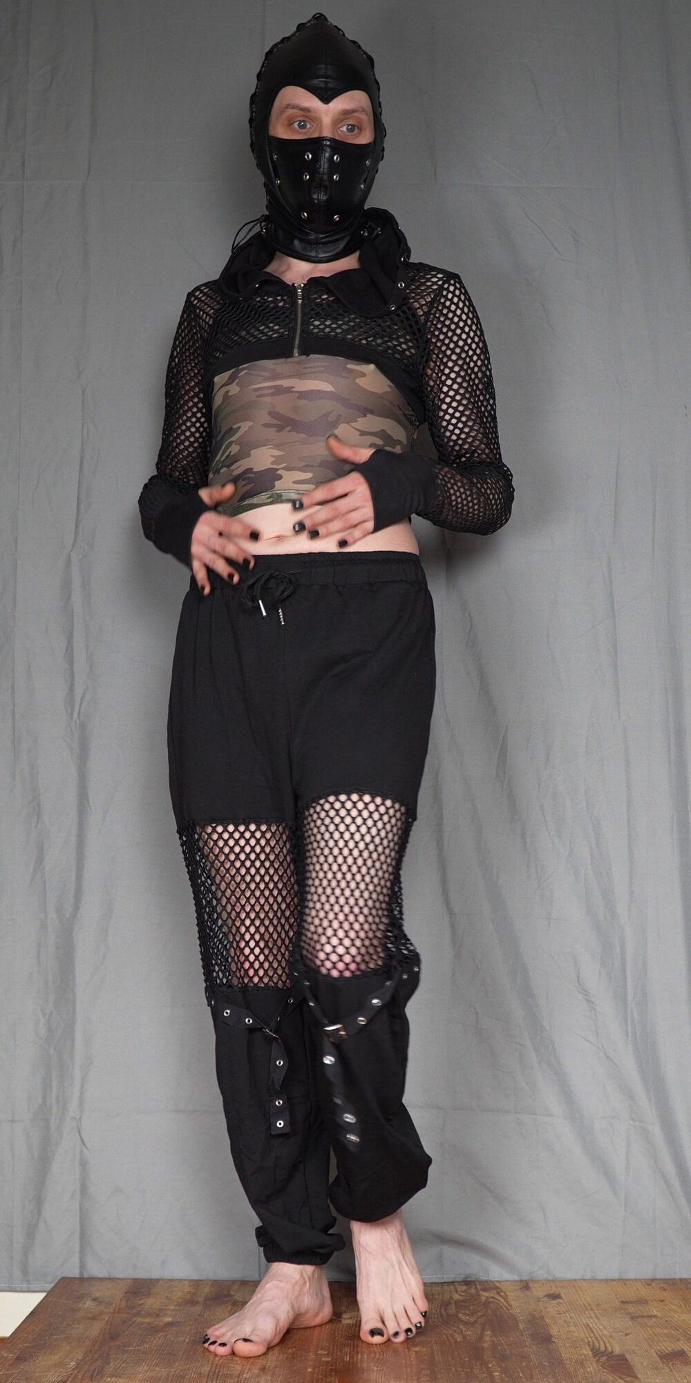 Black Net Pants #3