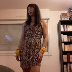 Tygra babe new dress.