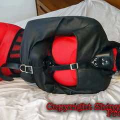 Trip Six.. Zentai Straightjacket Struggle