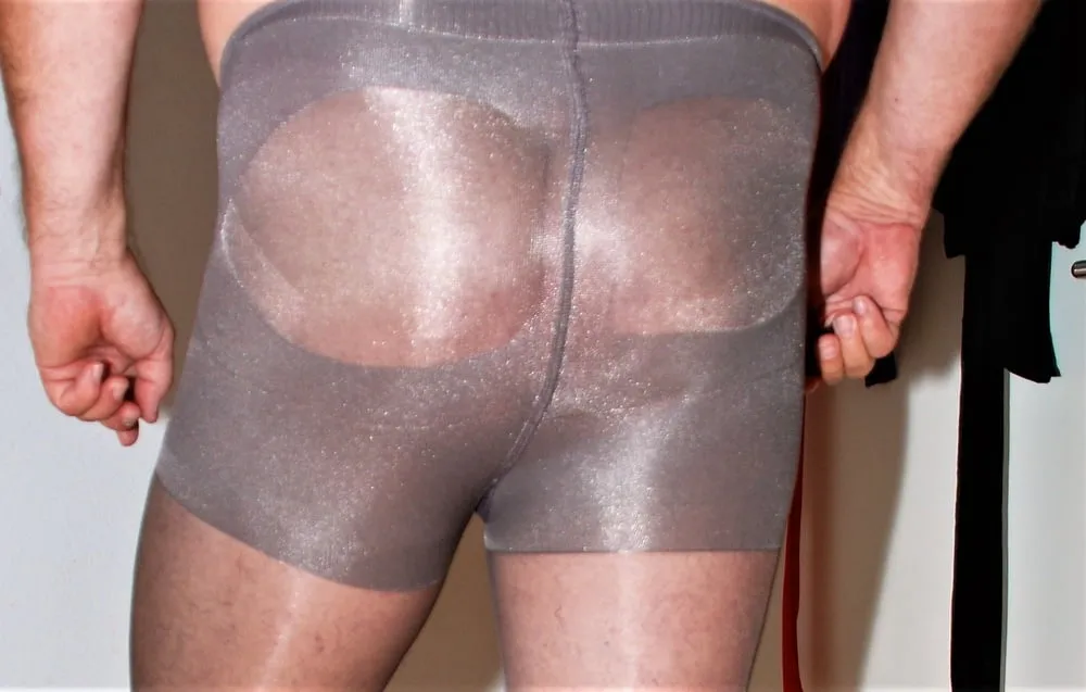 Sexy grey shape wear Pantyhose #16