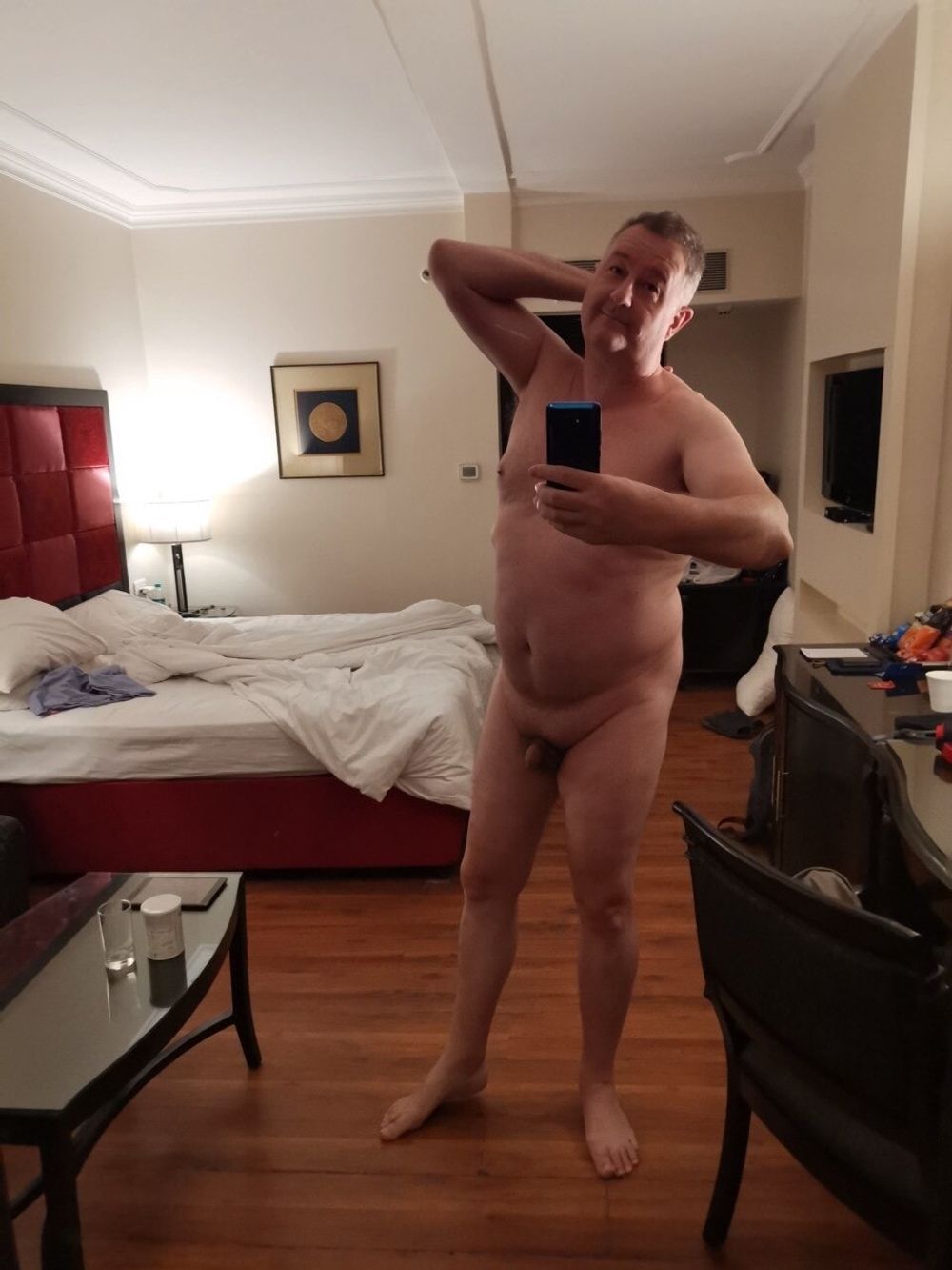 Cool daddy naked in the mirror #18