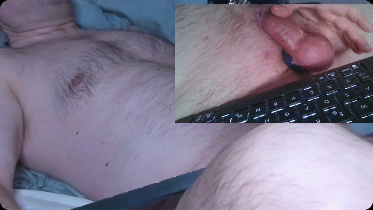 More strapped cock and balls #50