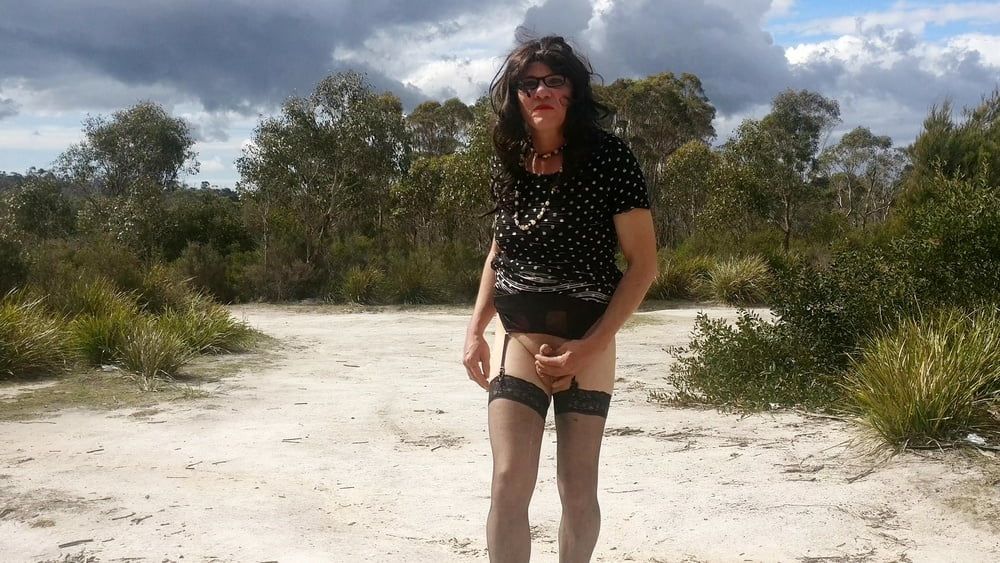 Crossdress Road trip- dirty old track #24