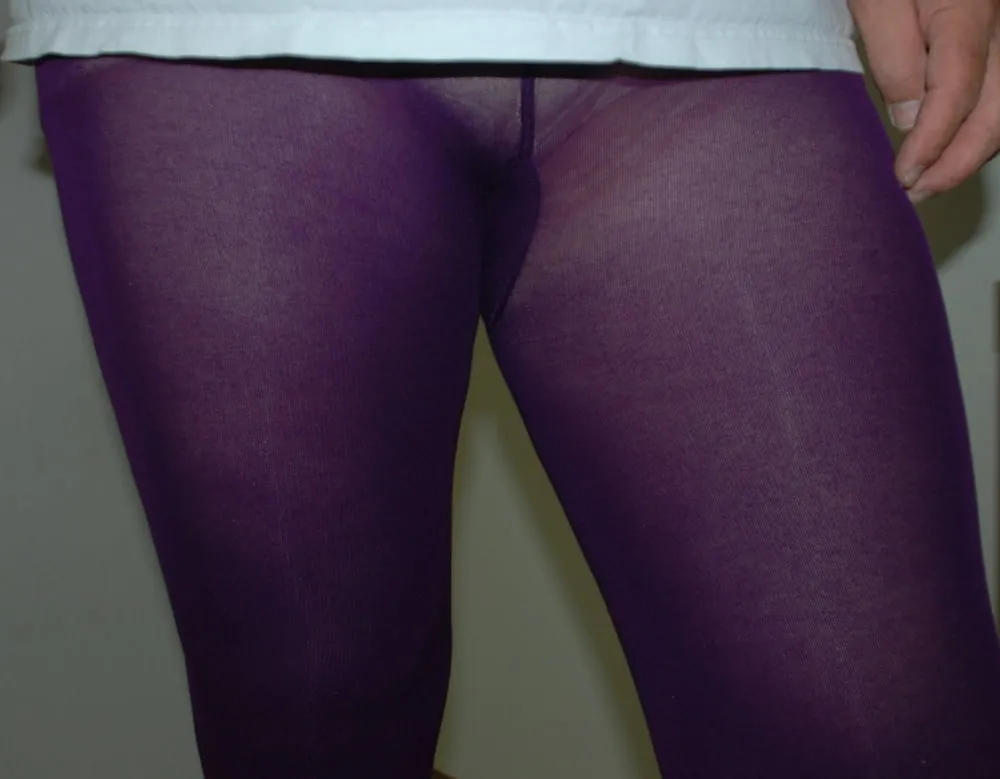 Pantyhose Purple #34