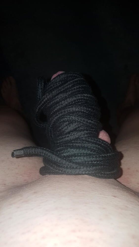 Tied up clitty