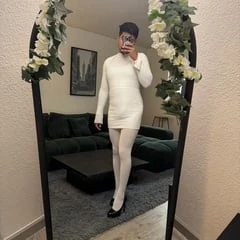 New high heels and tights 