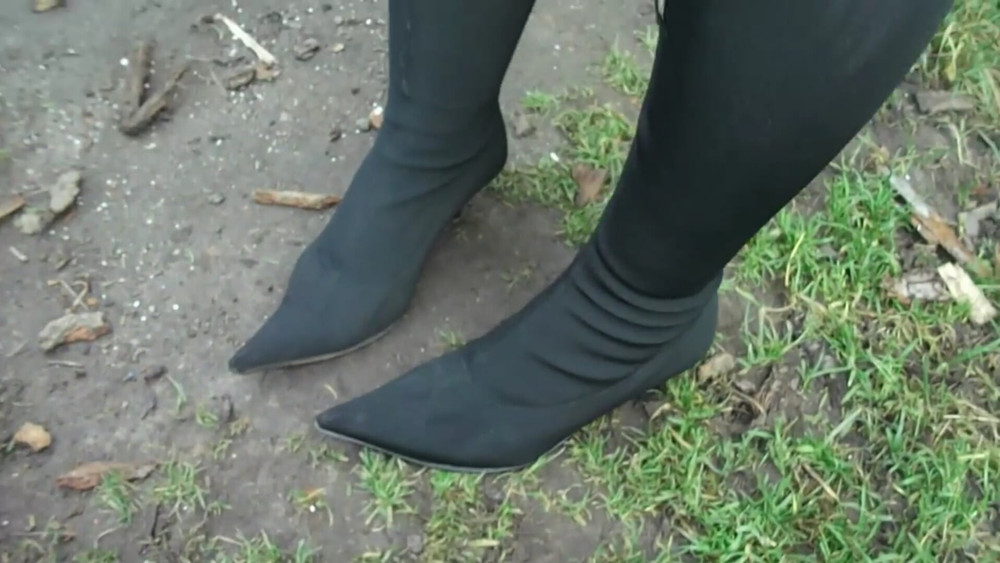 Sweaty socks and boots of my girlfriend af #2