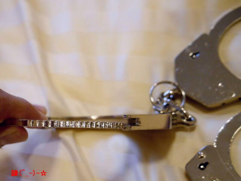 japanese crossdresser shemale handcuff metal device BDSM #12