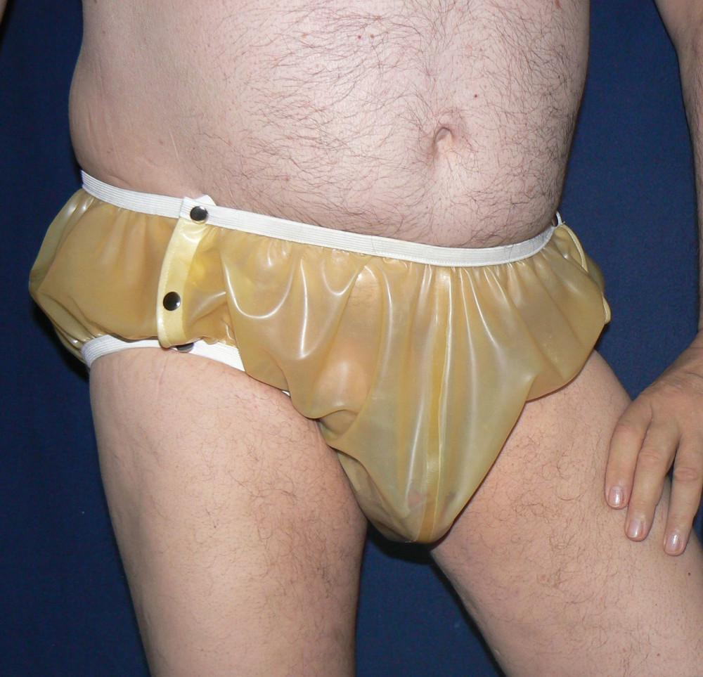 Gummibub in clear Rubber Pants #15