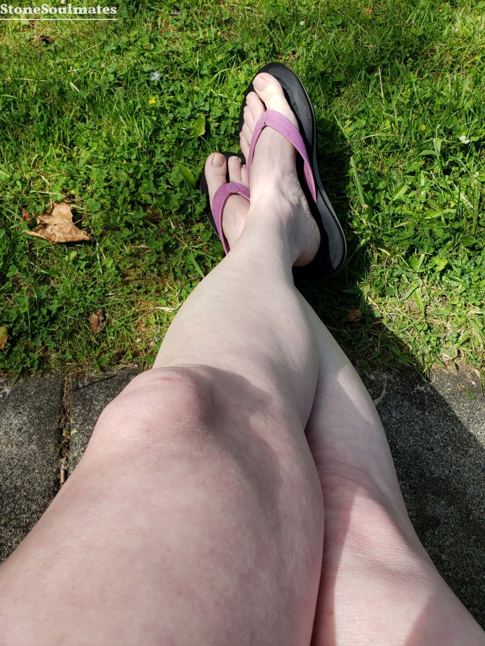 Feet Pics - Outdoors